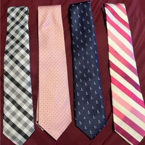 Men's Assorted Patterned Ties Set